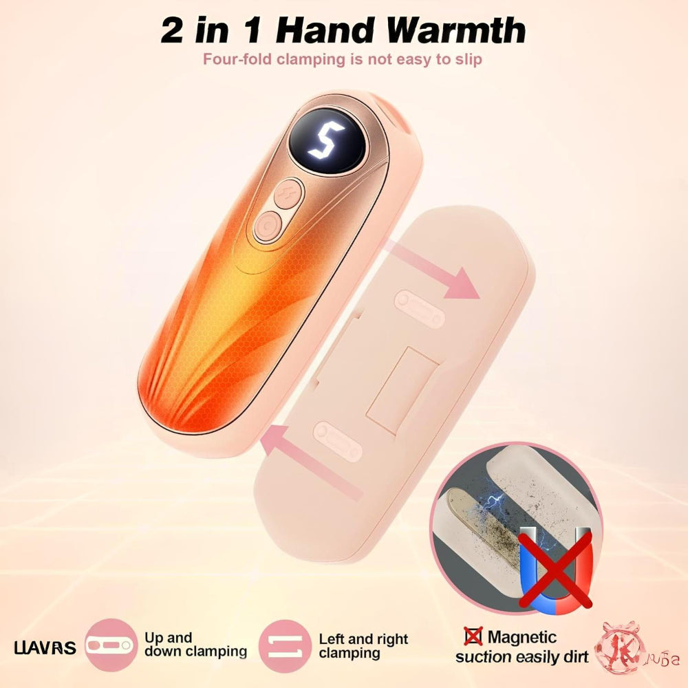 Portable Reusable Hand Warmers Heating Pack Set