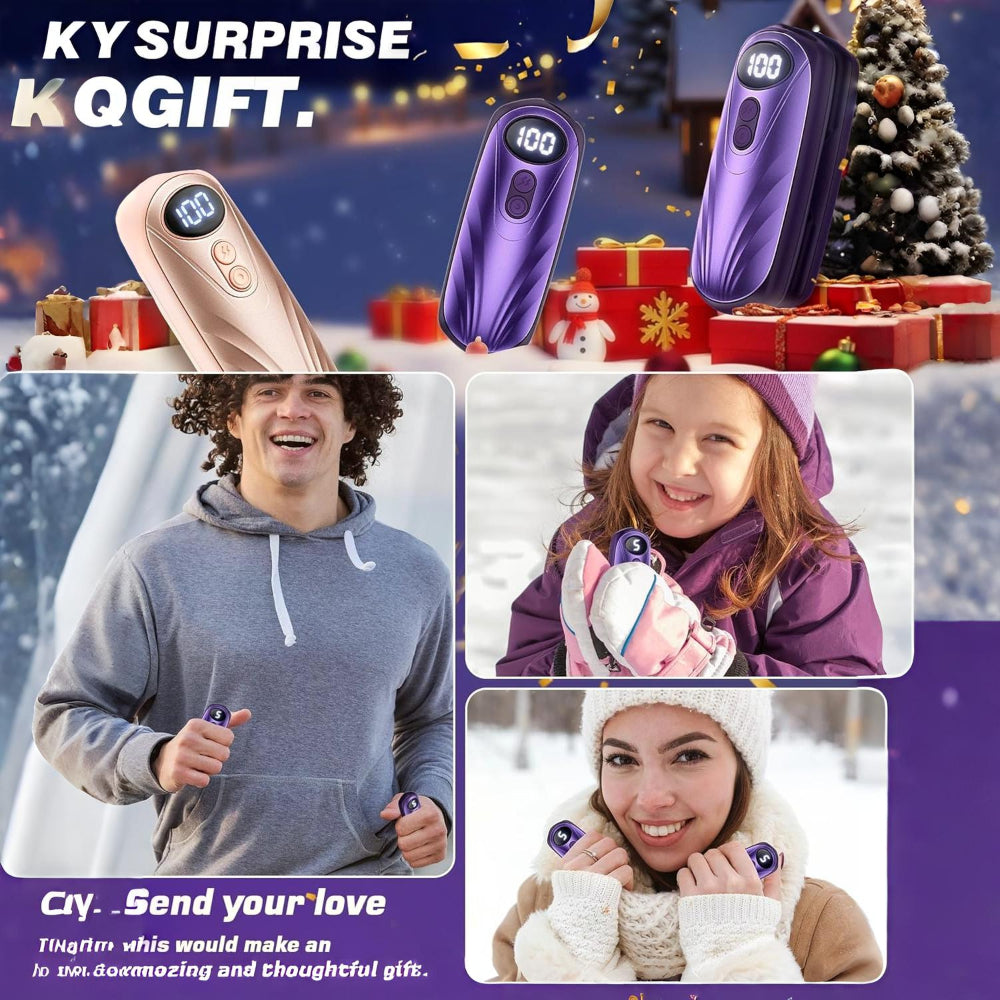Portable Reusable Hand Warmers Heating Pack Set