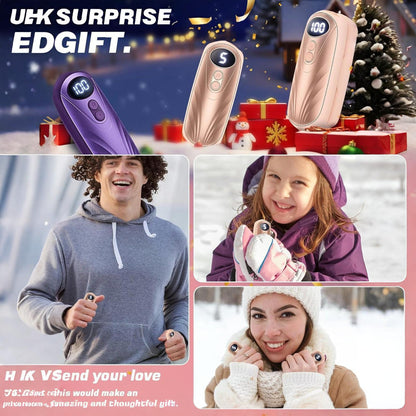 Portable Reusable Hand Warmers Heating Pack Set