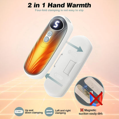 Portable Reusable Hand Warmers Heating Pack Set