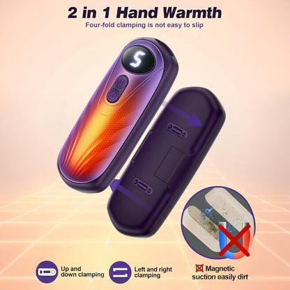 Portable Reusable Hand Warmers Heating Pack Set