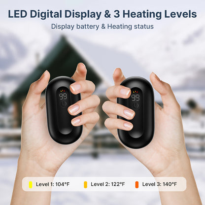 Portable Reusable Hand Warmers Heating Pad Set