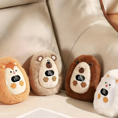 Reusable Hand Warmers Portable Soft Heater with Digital Screen