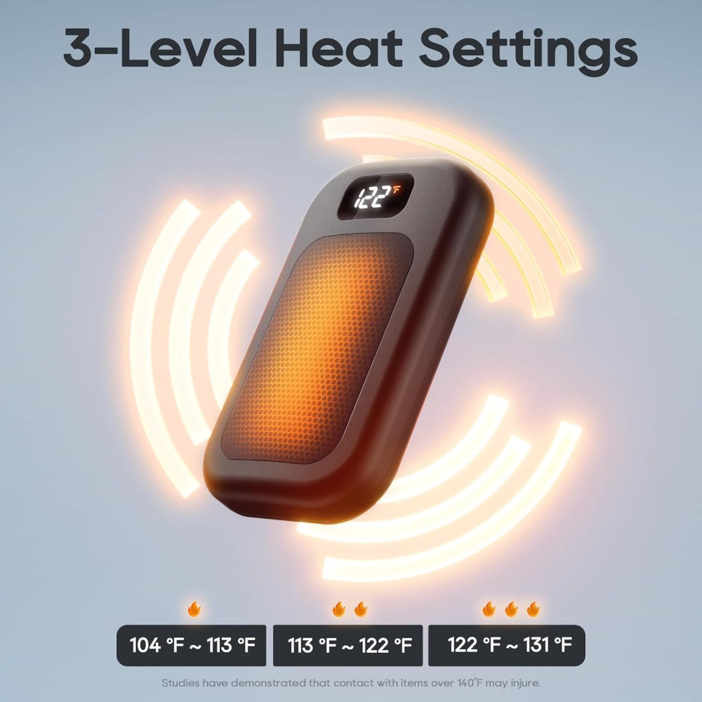 Reusable Pocket Hand Warmers Electric 2 Pack