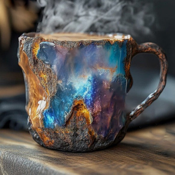 Elegant Crystal Mug - Unique Handmade Luxury Cup