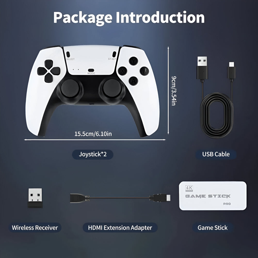 Classic Retro Game Console Wireless HDMI Streaming Device
