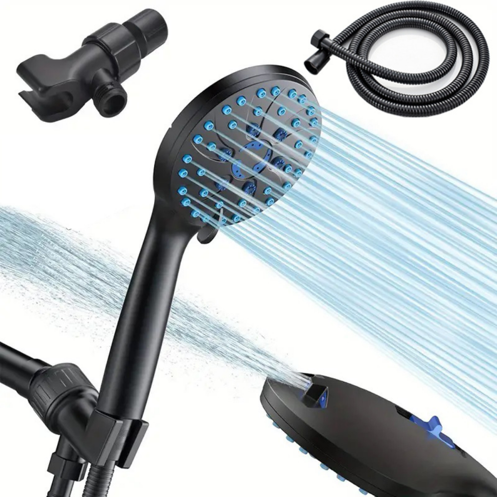 Powerful Handheld Shower Head with Multiple Spray Settings
