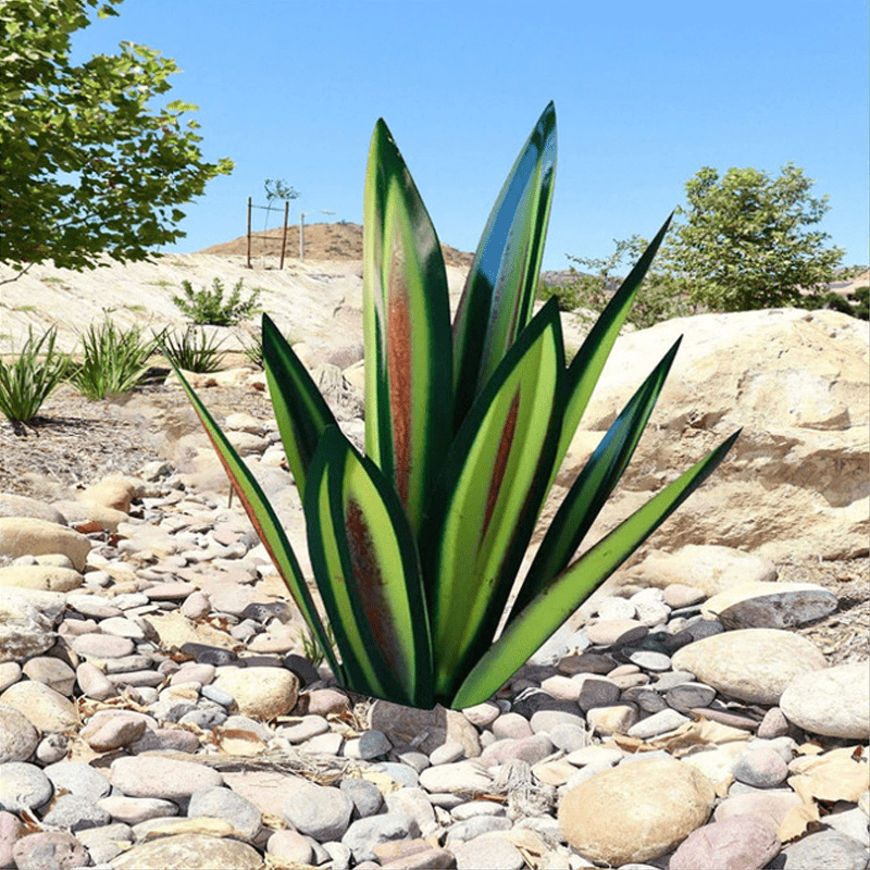 Handmade Waterproof Agave Garden Lamp – Stylish Light for Outdoor Spaces 1