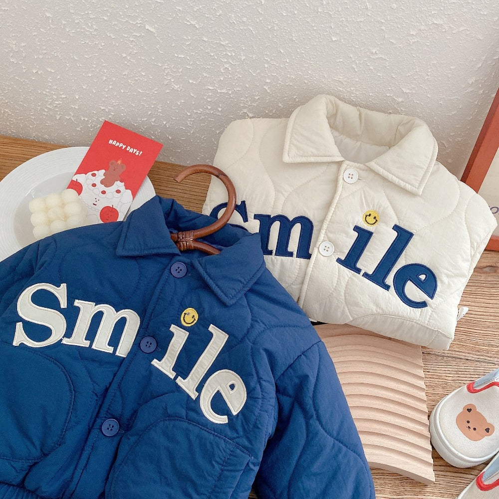 HappyHug™ – Warm Jacket with Smile Detail – Unisex Children's Jacket 2