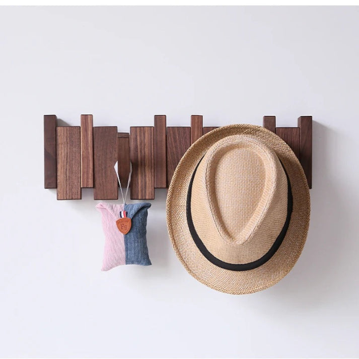 HarmoniaWood | Elegant Artistic Wooden Piano Coat Rack 7
