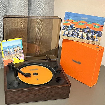 Harmonia | Stylish Compact Portable CD Player With Bluetooth Speakers 5