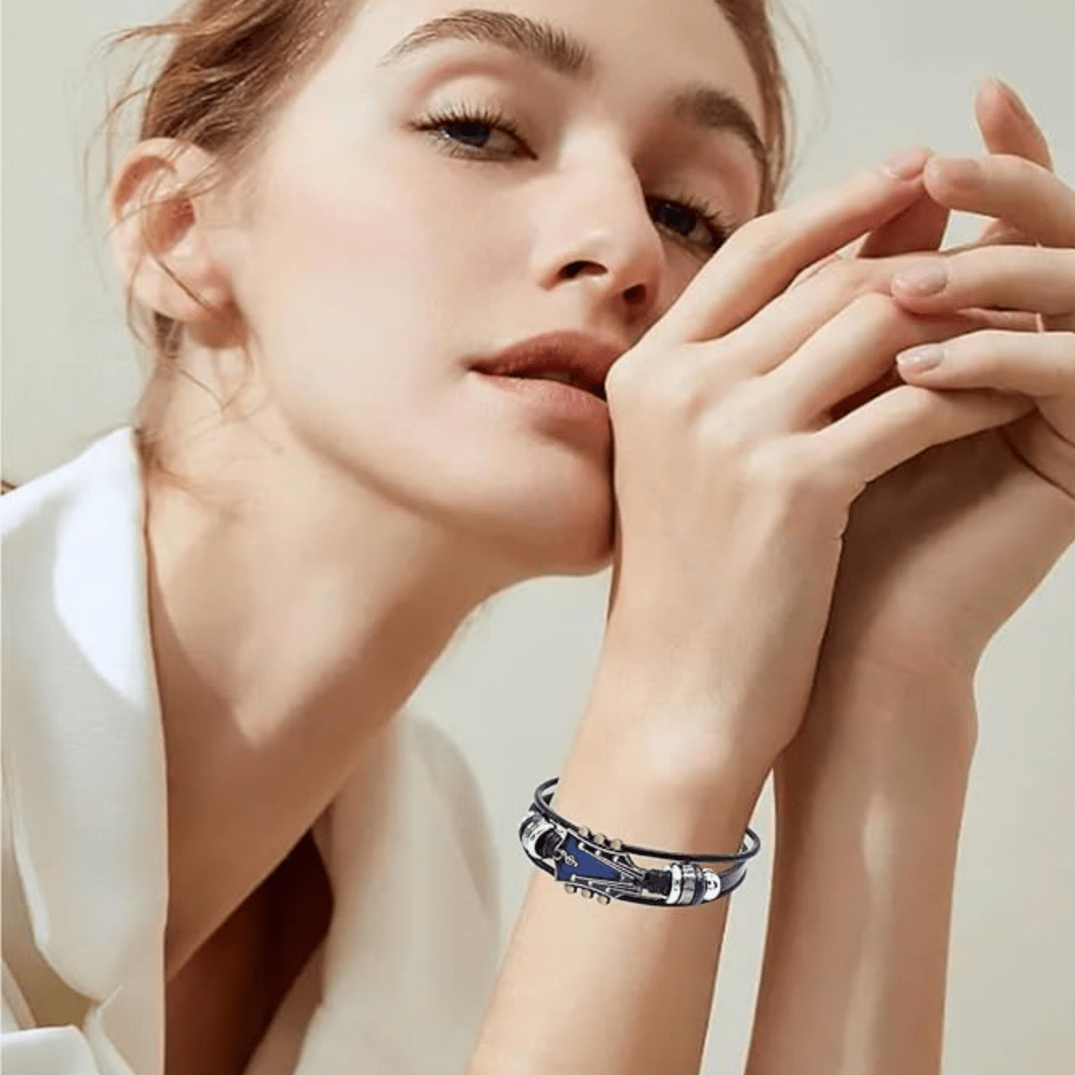 Harmonia | Stylish Durable Leather Guitar-Inspired Bracelet for Music Lovers 2