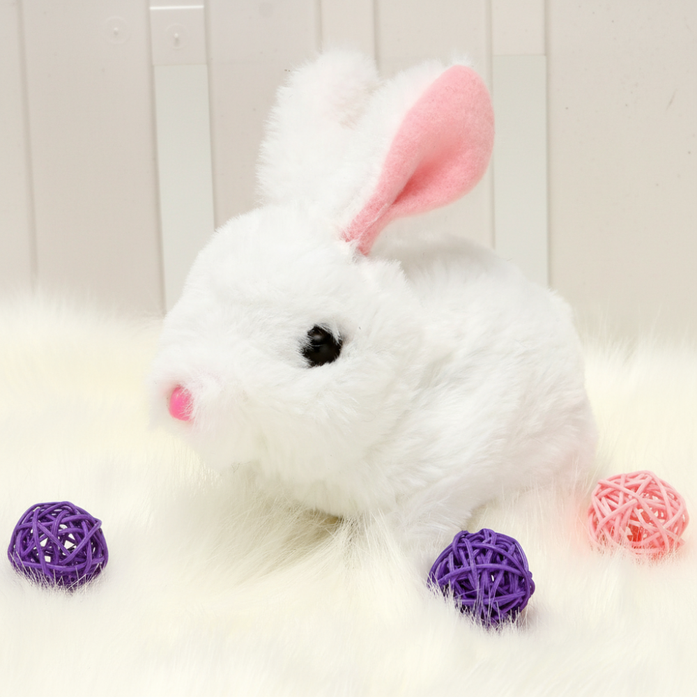 Cuddly Soft Bunny Stuffed Animal Toy for Kids - Lusomart