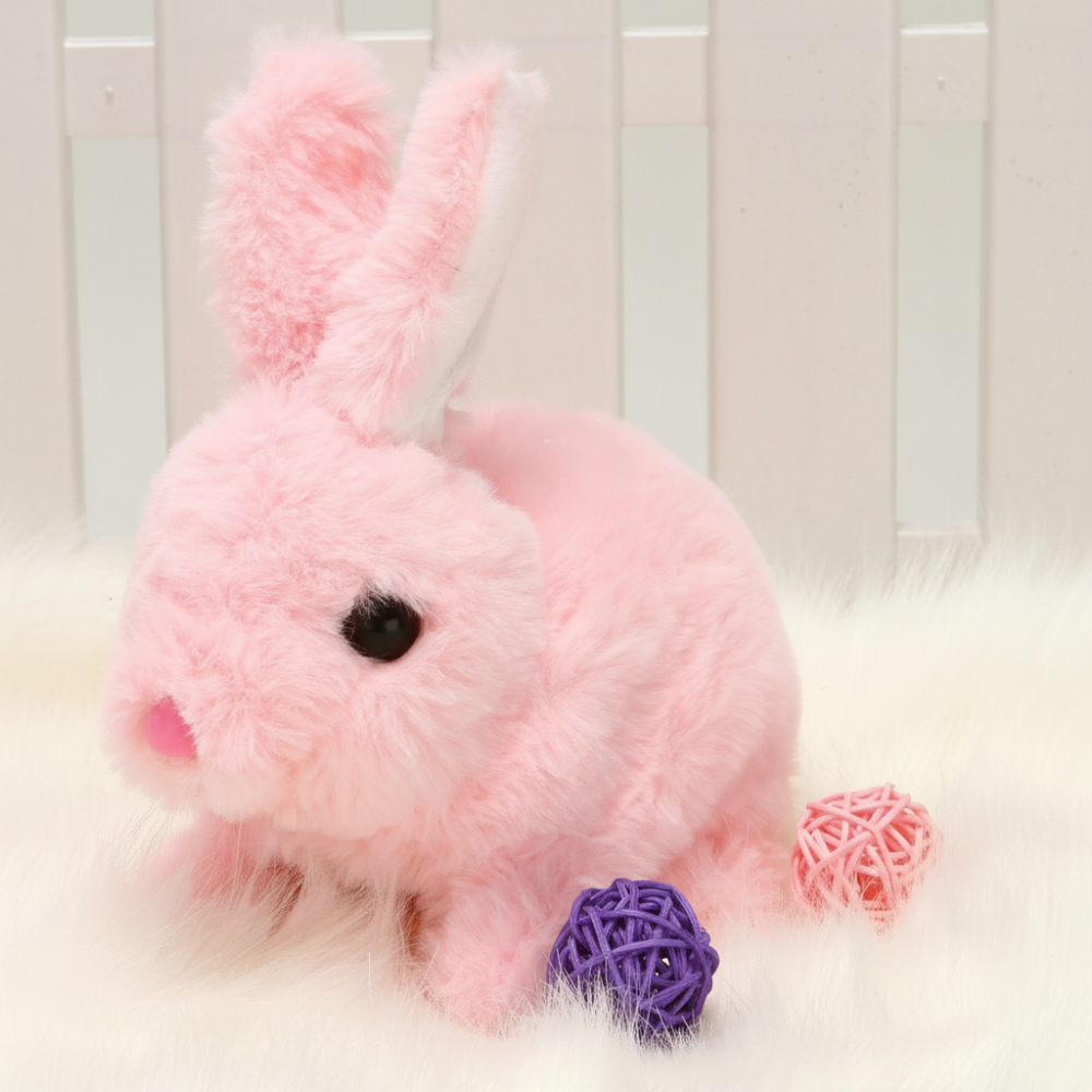 Cuddly Soft Bunny Stuffed Animal Toy for Kids