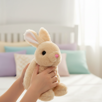 Cuddly Soft Bunny Stuffed Animal Toy for Kids