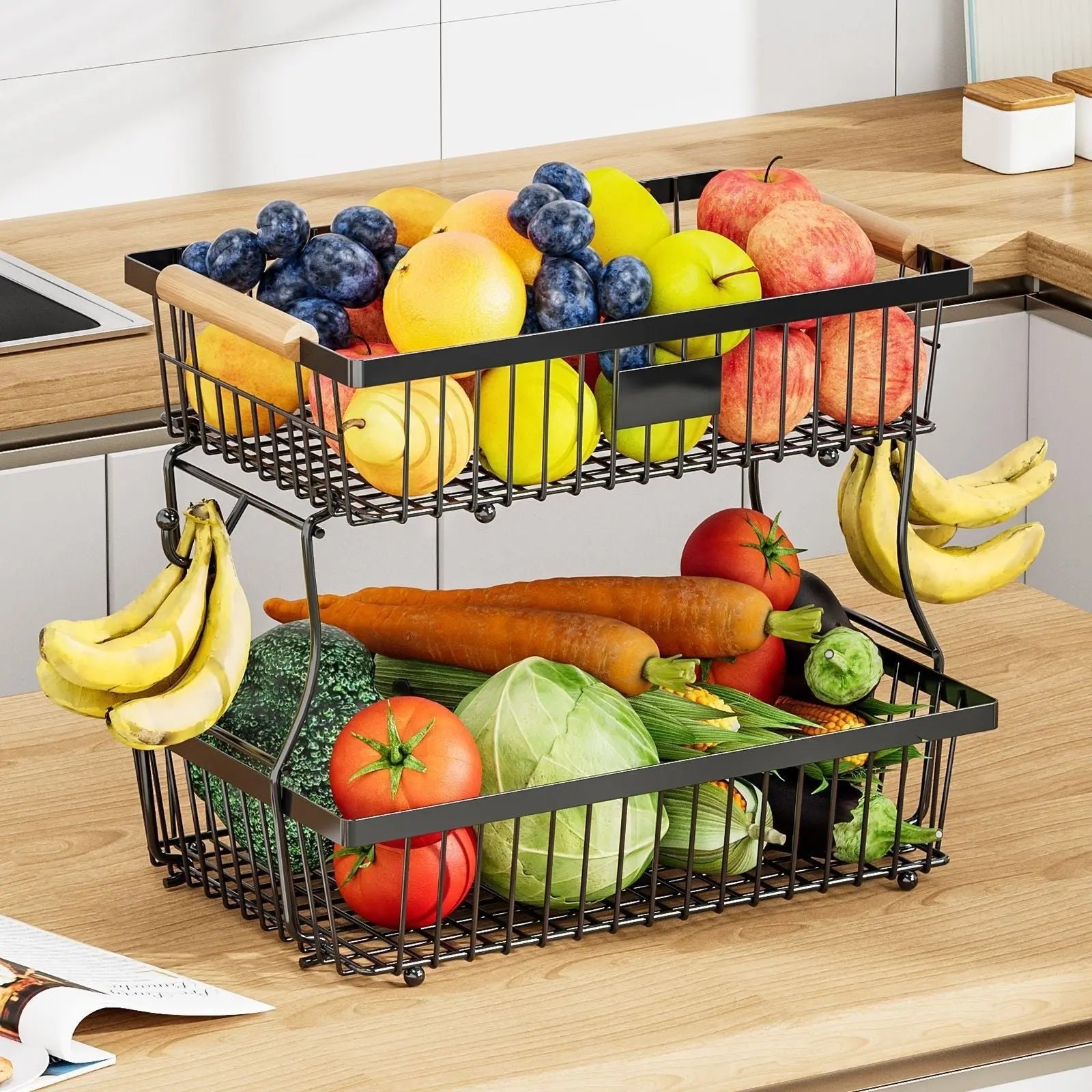 Space Saving Double Layer Storage - Lusomart