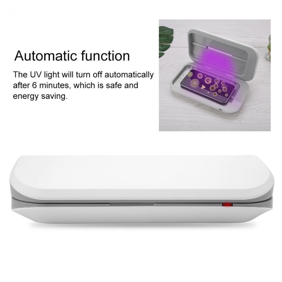 Compact UV Phone Sanitizer and Disinfecter
