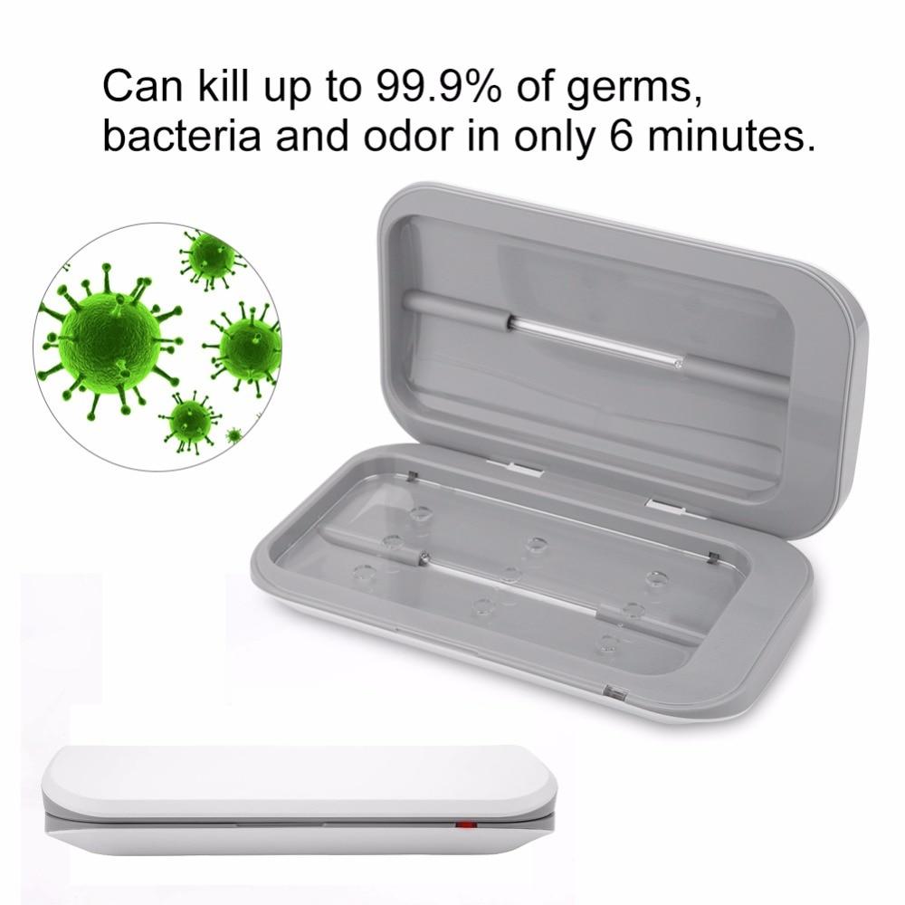 Compact UV Phone Sanitizer and Disinfecter