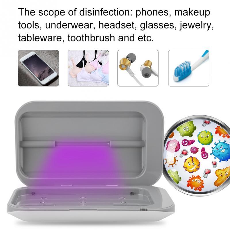 Compact UV Phone Sanitizer and Disinfecter