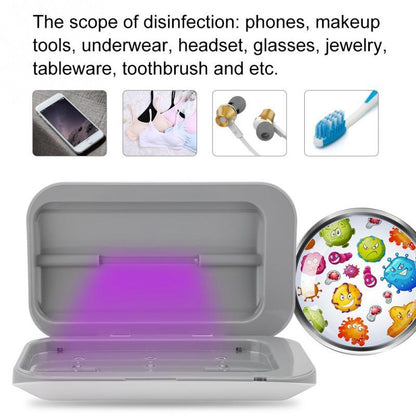 Compact UV Phone Sanitizer and Disinfecter