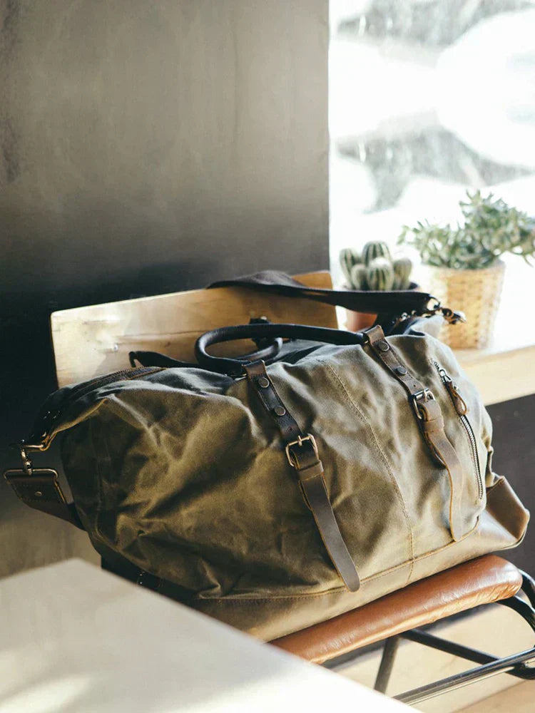 Large Travel Canvas Duffle Bag
