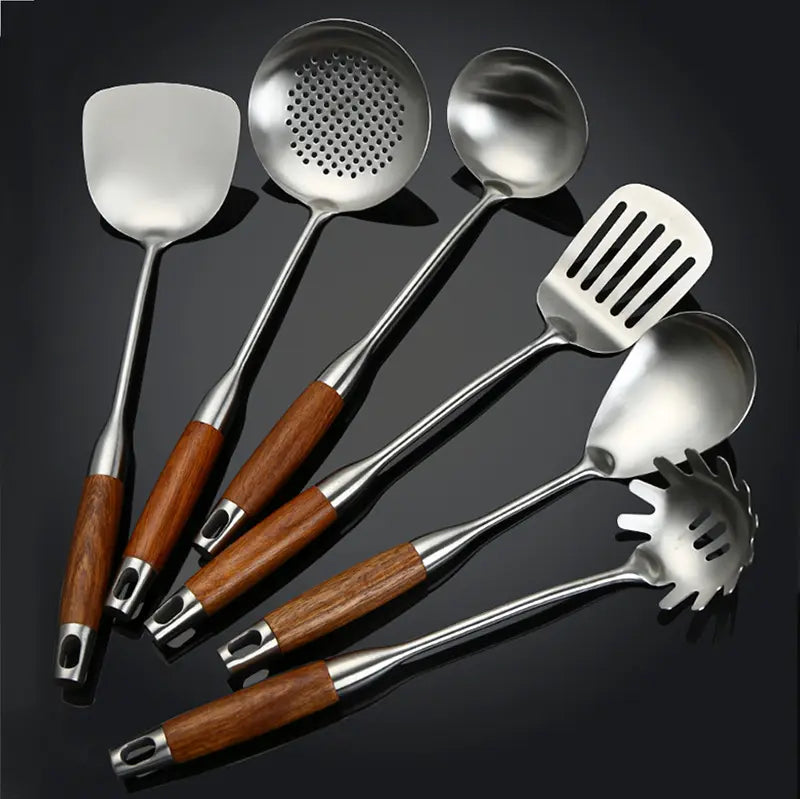 Luxury Silver and Gold Plated Kitchen Tools Set