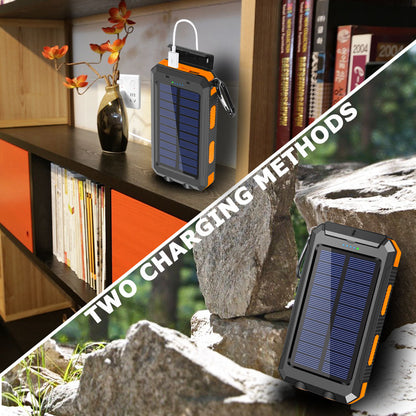 Portable 20000mAh Solar Charger Power Bank
