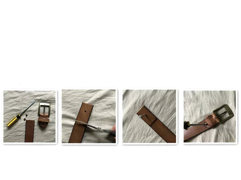 Leather Traditional Cowboy Belt