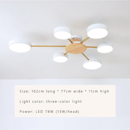 Contemporary Sleek LED Chandelier Light