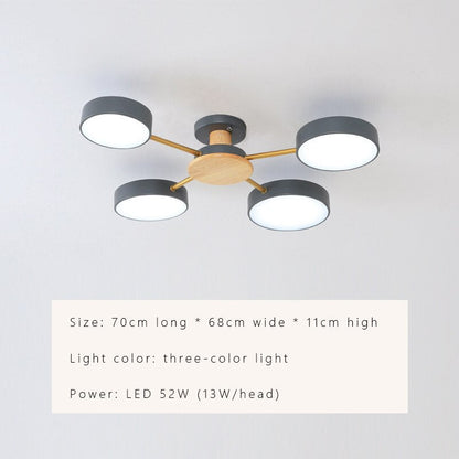 Contemporary Sleek LED Chandelier Light