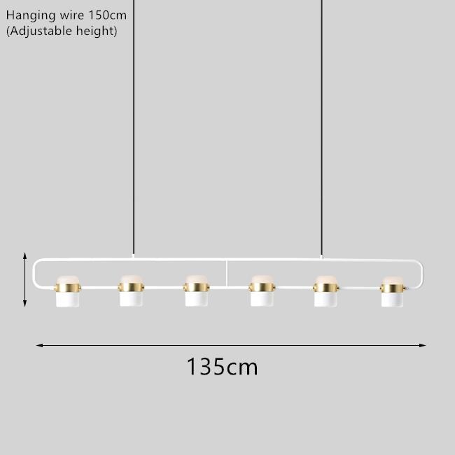 Modern Multi Head Pendant Light Fixture