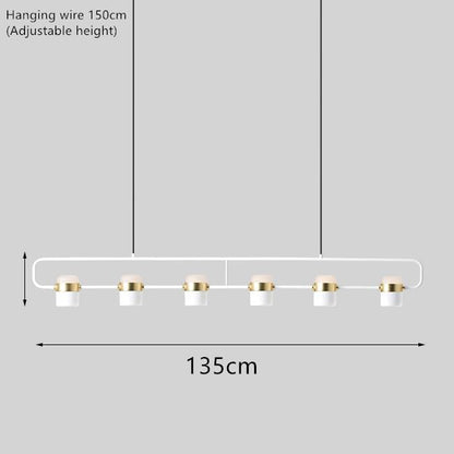 Modern Multi Head Pendant Light Fixture