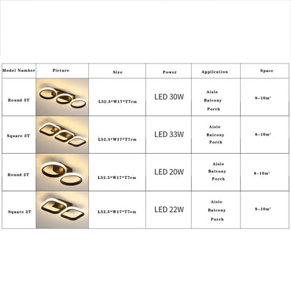 Small LED Ceiling Lamps