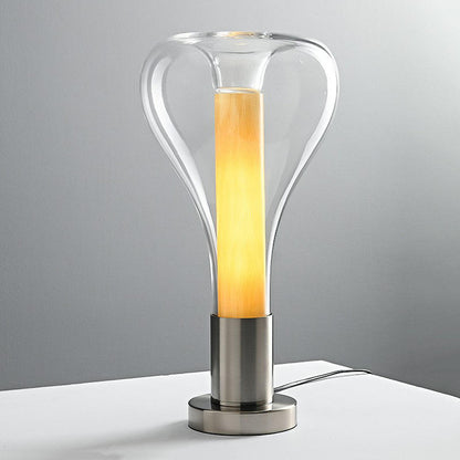 Stylish Contemporary Glass Desk Lamp - Lusomart