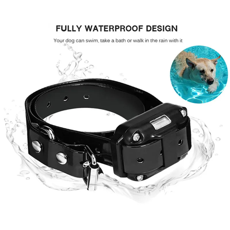 Rechargeable Waterproof Dog Shock Training Collar