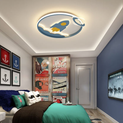 Fun Kid's Space Chandelier Light