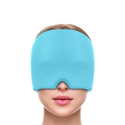 Headache and Migraine Relief Cap - Ice Mask or Hat for Migraines Tension Relief Dark and Cool Cap 5