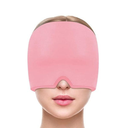 Headache and Migraine Relief Cap - Ice Mask or Hat for Migraines Tension Relief Dark and Cool Cap 9