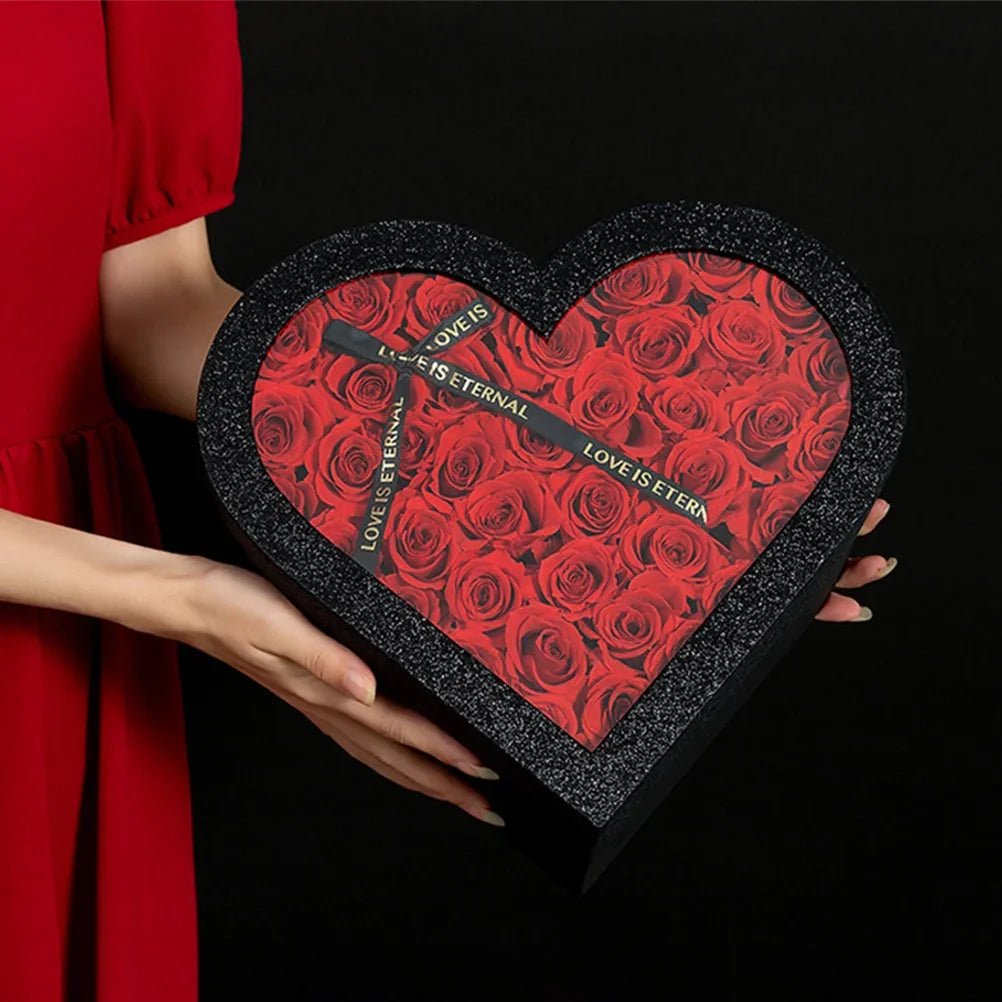 HeartFusion | Elegant Romantic Heart-Shaped Gift Presentation Box 4