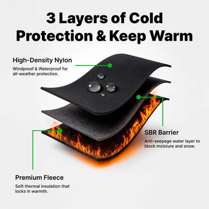 Warm Electric Insulated Touchscreen Winter Gloves
