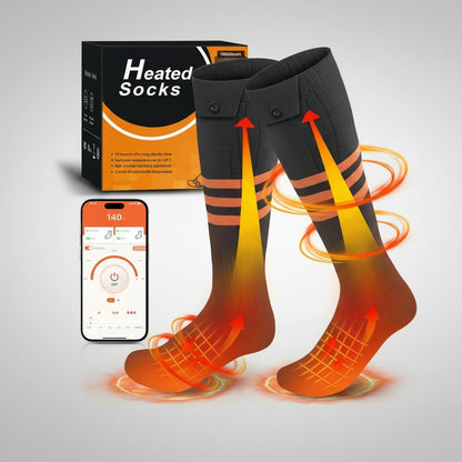 Warm Thermal Socks with Remote App Control