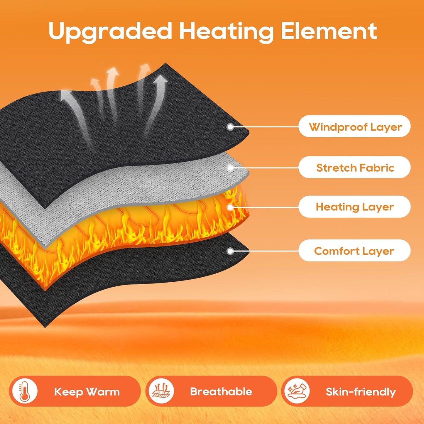 Warm Thermal Socks with Remote App Control
