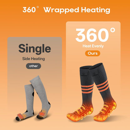 Warm Thermal Socks with Remote App Control