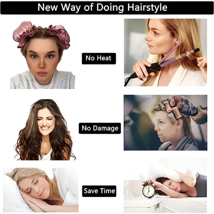 Easy Curl Styling Kit for Women No Heat Curlers