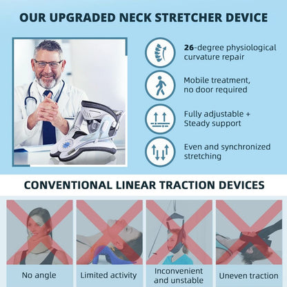 Comfortable Cervical Traction Collar For Neck Pain Relief