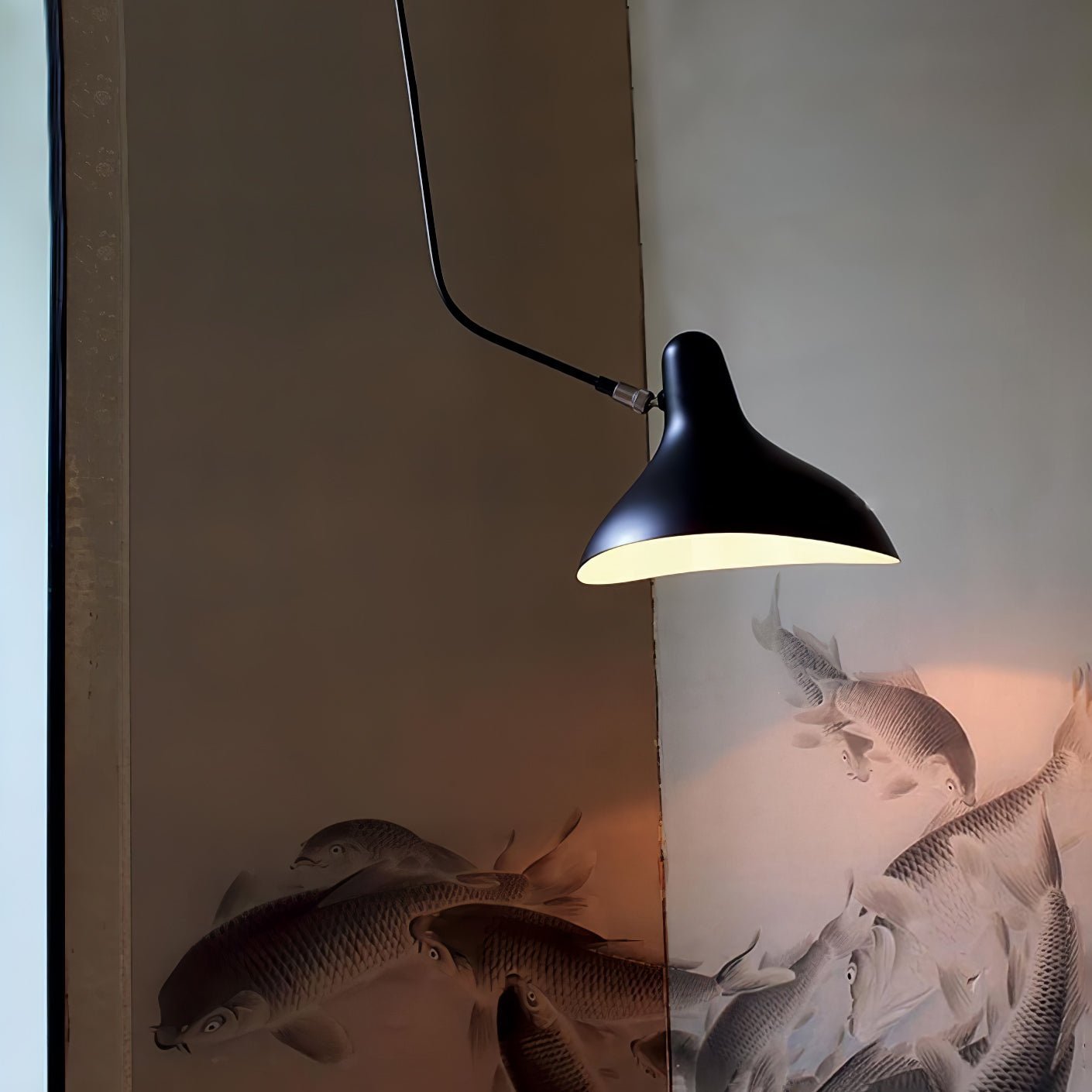 HelixGlow | Modern Elegant Metal Wall Sconce Lighting with Sculptural Design 5