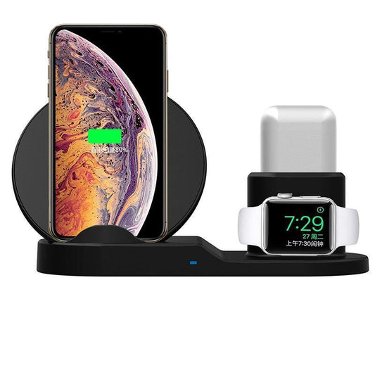 Fast 3-in-1 Wireless Charger for Apple Devices - Lusomart