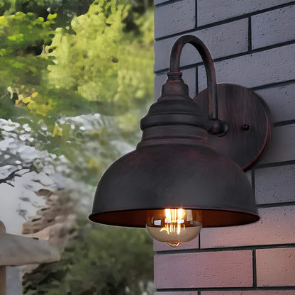 Rustic Outdoor Wall Lamp - Lusomart