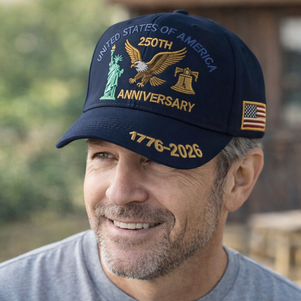 American Flag Baseball Cap for Men Patriotic Style