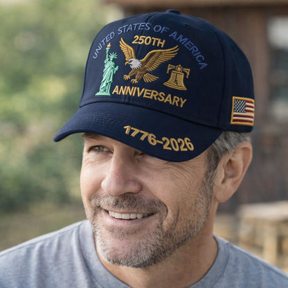 American Flag Baseball Cap for Men Patriotic Style